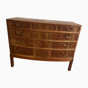 Chest of Drawers in Walnut by Ole Wanscher, 1950s