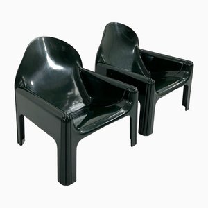 Model 4794 Lounge Chairs by Gae Aulenti for Kartell, 1970s, Set of 2
