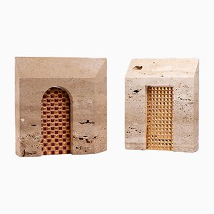 Ognidove Containers by Gumdesign for La Casa Di Pietra, Set of 2
