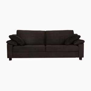 Flex Plus Fabric 3-Seater Gray Sofa from Ewald Schillig