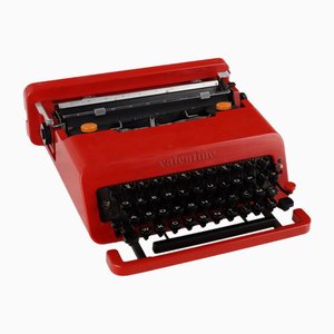 Typewriter by Olivetti Valentine attributed to Ettore Sottsass