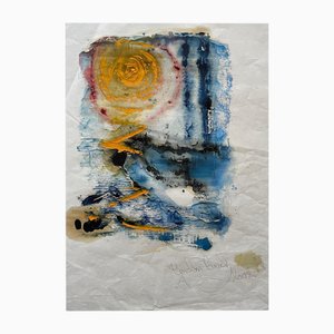 Gordon Couch, Abstract Seascape 1, década de 2000, Pintura sobre papel