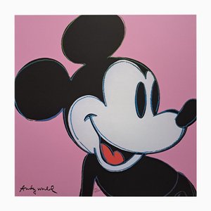 After Andy Warhol, Mickey Mouse, 1980er, Lithographie