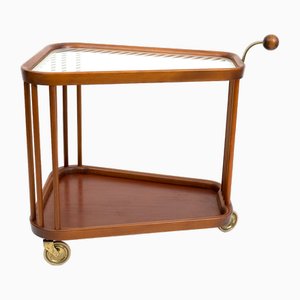 Vintage Serving Trolley attributed to Nordic Company from Nordiska Kompaniet, Sweden, 1950s