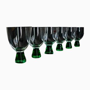 Italian Cocktail Drinking Glasses by Carlo Moretti, Set of 6