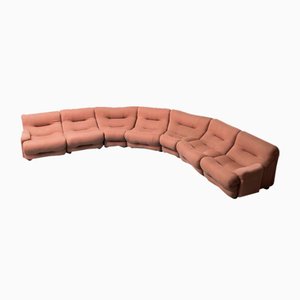 Model Rezia Modular Sofas by Emilio Guarnacci for 1P, 1970s, Set of 7