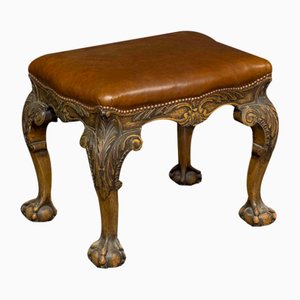 Chippendale Style Stool, 1920s