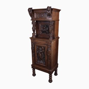 Antique Renaissance Cabinet in Oak