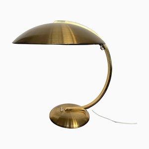Brass Bauhaus Desk or Table Lamp by Egon Hillebrand for Hille, 1940s