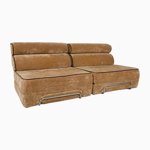 Vintage Velvet 2-Seat Daybed Sofa
