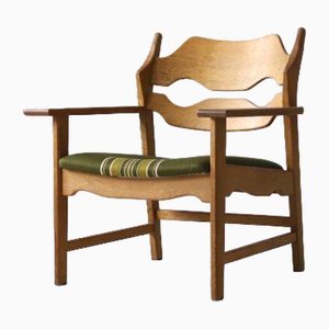 Razor Blade Lounge Chair by Henry Kjaernulf, 1960s