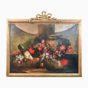Still Life, Oil on Canvas, 1800s, Framed