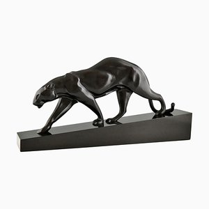 Maurice Prost, Art Deco Panther, 1930, Bronze
