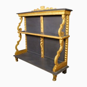 20th Century French Gilded and Painted Étagère, 1930s