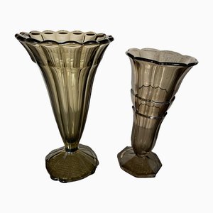 Vintage Luxval Vasses, Set of 2