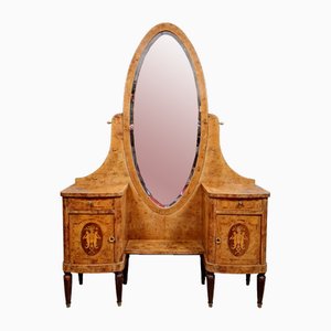 Art Nouveau Dressing Table in Marquetry, 1890s