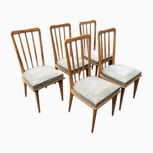 Chaises Charles Ramos, 1950s, Set de 5