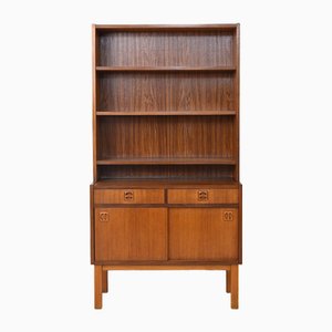 1960s Vintage Library with Drawers and Sliding Doors from Bodafors