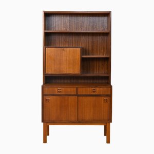Scandinavian Bookcase with Bar Room from Bodafors, 1960s