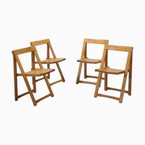 Mid-Century Folding Chair by Aldo Jacober, 1960s, Set of 4
