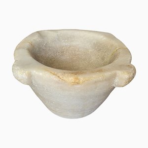 Spanish Hand Carved Marble Kitchen Mortar