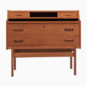 Compact Secretary in Teak attributed to Arne Wahl Iversen for Winning Furniture Factory, 1960s