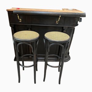 Tabourets de Bar, 1950s, Set de 2