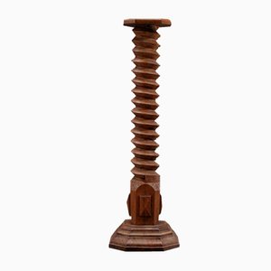 Antique Twisted Pedestal, 1890s