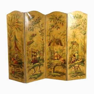 Chinese Screen with Four Leaves