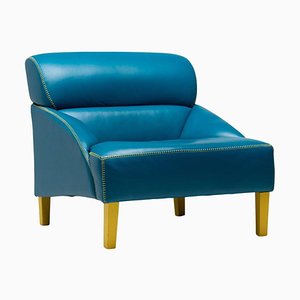 Turquoise Love Seat by Nicoline Salotti, 1994