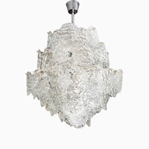 Lampadario vintage di AV Mazzega, Italia, anni '60