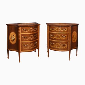 Edwards and Roberts Chest of Drawers, 1890s, Set of 2