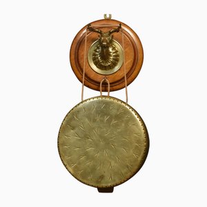 Wall Hanging Dinner Gong, 1890s