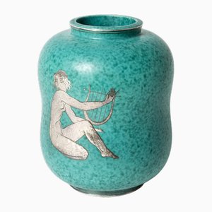 Argenta Vase by Wilhelm Kåge from Gustavsberg, 1940s