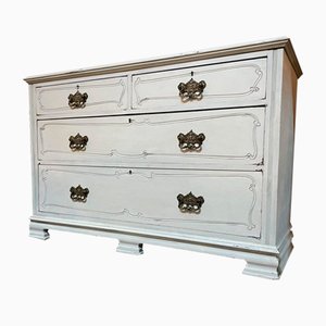 Edwardian Painted Chest of Drawers in Mahogany, 1890s