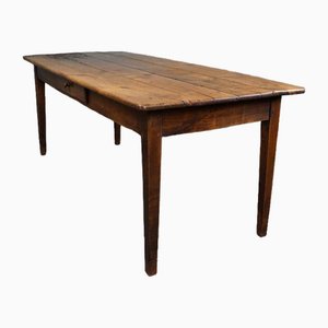 Antique French Farmers Dining Table, 1820s