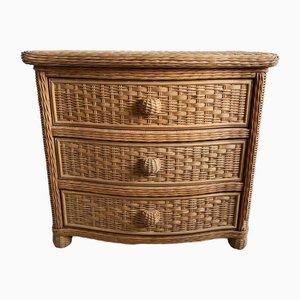 Wicker Chest of Drawers with 3 Drawers