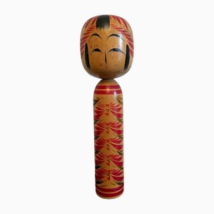 Muñeca de madera Kokeshi japonesa vintage