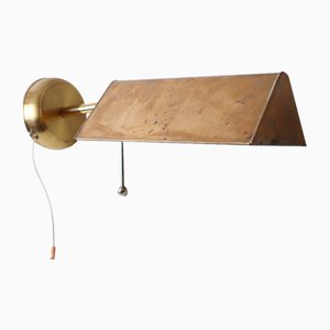 Lampe de Lecture Murale Mid-Century en Laiton, 1970s