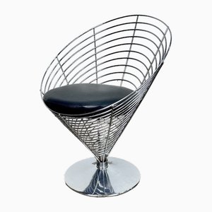 Wire Cone Chair attributed to Verner Panton