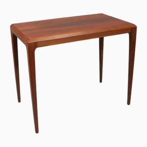 Danish Side Table in Rosewood by Johannes Andersen for Silkeborg, 1960s