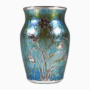 Vaso Art Nouveau di Loetz, metà XIX secolo