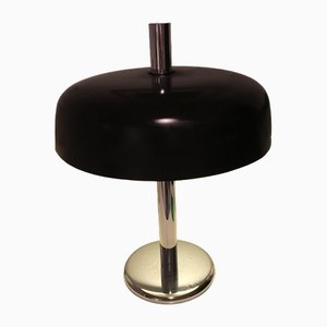 Lámpara de mesa Bauhaus vintage de cromo de Egon Hillebrand para Hillebrand Lighting, años 40