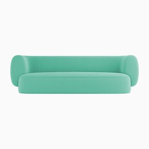 Collector Hug Sofa in Teal by Ferrianisbolgi