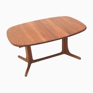 Large Danish Extendable Dining Table from Dyrlund, 1960s