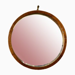Espejo italiano redondo Vitange, años 60