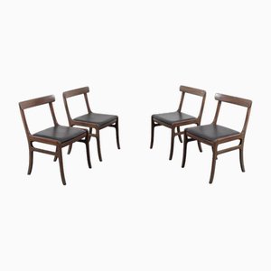 Dining Chairs Rungstedlund by Ole Wanscher for Poul Jeppesen Furniture Factory, 1950s, Set of 4