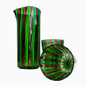 Vasos de Murano italianos de Mariana Iskra para Ribes the Art of Glass. Juego de 3