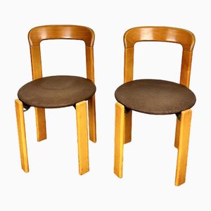 Chairs by Bruno Rey attributed to Kusch & Co., Set of 2