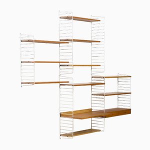 String Design Ab Pine Wall Unit by Kajsa & Nisse Strinning